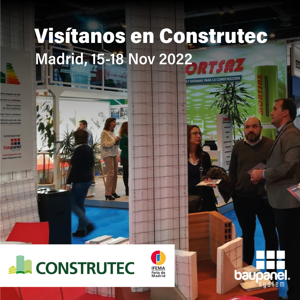Visítanos en Construtec 2022, Madrid